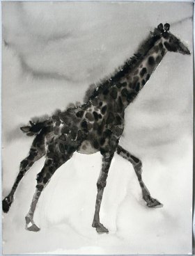 Image of SHI ZHIYING's 石至莹 Palomar—The Giraffe Race 帕洛马尔——长颈鹿奔跑, 2011-2012