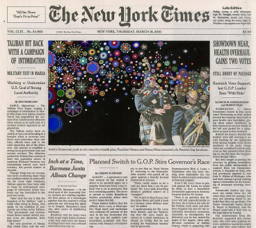 drawn-in newspaper
