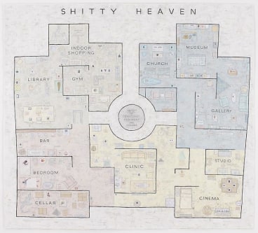 SIMON EVANS Shitty Heaven, 2010