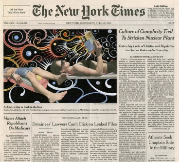 drawn-in newspaper
