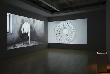 two video projections
