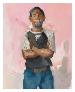 Luis, 2014, Oil on canvas, 45 x 36 inches, 114.3 x 91.4 cm, AMY#27890