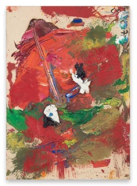 Hans Hofmann, [Untitled], c. 1960 - 1965, Oil on canvas board, 14 x 10 inches, 35.6 x 25.4 cm, AMY#29274