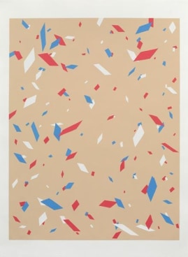 Confetti A, 2014, Collage on paper, 29 3/4 x 21 3/4 inches, 75.6 x 55.2 cm, A/Y#22231