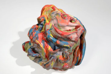 Roller, 2012, Glazed ceramic, 10 x 10 1/2 x 11 1/2 inches, 25.4 x 26.7 x 29.2 cm, A/Y#20656