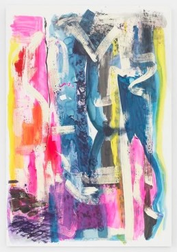 Untitled, Mixed media on paper mounted to aluminum, 71 x 49 inches, 180.3 x 124.5 cm, AMY#28108