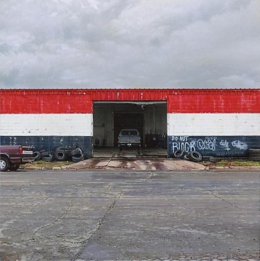 American Tire, 2013, Acrylic on panel, 6 x 6 inches, 15.2 x 15.2 cm, A/Y#21263