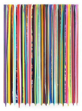 Markus Linnenbrink, I&#039;MSETFREE, 2013, Epoxy resin and pigments on wood, 17 x 13 inches, 43.2 x 33 cm, A/Y#21341