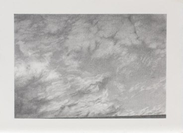 Clouds #5, 2013, Graphite on paper, 5 1/4 x 7 1/4 inches, 13.3 x 18.4 cm, A/Y#21664