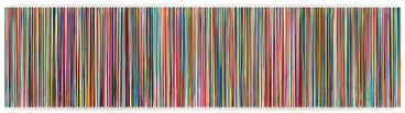 Markus Linnenbrink, TAKEMEHOMEITWON&#039;TBELONG, 2014, Epoxy resin and pigments on wood, 48 x 192 inches, 121.9 x 487.7 cm, A/Y#21854