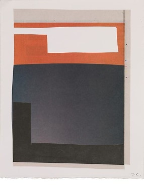 &quot;Arco, Idaho,&quot; 2010, NYT newsprint collage, 10 x 8 inches, 25.4 x 20.3 cm, A/Y#20142