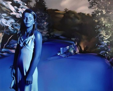 REBECCA CAMPBELL, Sleep Walker, 2009, Oil on canvas, 36 x 44 1/2 inches, 91.4 x 113 cm, A/Y#18653