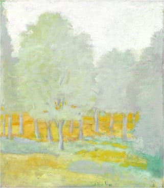 Silvery Foliage, 1997, Oil on canvas, 32 x 28 inches, 81.3 x 71.1 cm, A/Y#21554