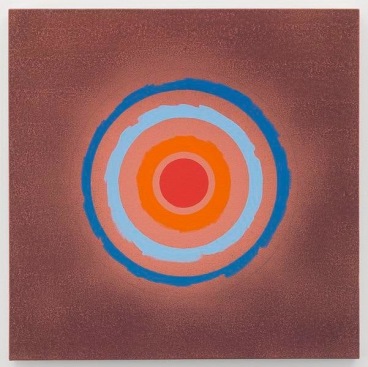 Kenneth Noland, Mysteries: Chime, 1999, Acrylic on canvas, 25 1/4 x 25 1/4 inches, 64.1 x 64.1 cm, AMY#2874
