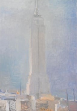 &quot;Empire State,&quot; 2008, Oil on canvas, 52 x 36 inches, 132.1 x 91.4 cm, A/Y#20197