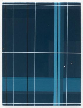 Brian Alfred, NZCA Windows, 2016, Acrylic on canvas, 12 x 9 inches, 30.5 x 22.9 cm, AMY#28140