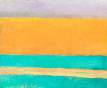 Orange Reflected, 1994, Oil on canvas, 28 x 34 inches, 71.1 x 86.4 cm, A/Y#10921