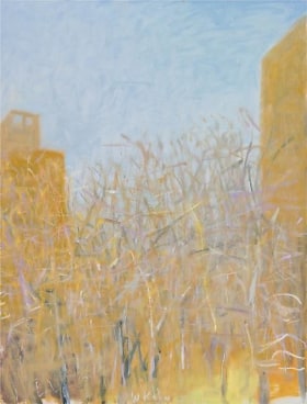 &quot;Stuyvesant Park (NYC) in Winter,&quot; 2003, Oil on canvas, 42 x 32 inches, 106.7 x 81.3 cm, A/Y#20190