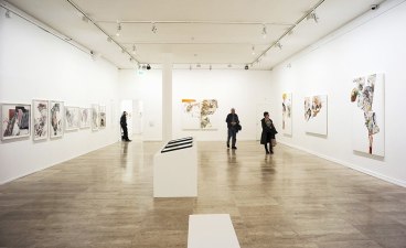 Installation view:&nbsp;parsen und module, 2018, Mus&eacute;e d&#039;Art Moderne de la Ville de Paris.