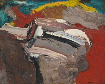 George McNeil, &quot;Landscape Motif,&quot; 1968, Oil on panel, 12 x 15 inches, 30.5 x 38.1 cm, A/Y#17725