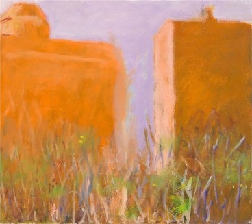 &quot;Stuyvesant Square (Almost Square),&quot; 2004, Oil on canvas, 16 x 18 inches, 40.6 x 45.7 cm, A/Y#20202