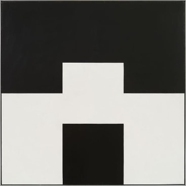 &quot;Altered ego,&quot; 1971, Oil on linen, 44 x 44 inches, 111.8 x 111.8 cm, A/Y#13534