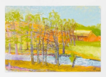 A Brook Flows By It, 2015, Oil on canvas, 36 x 52 inches, 91.4 x 132.1 cm, AMY#22567