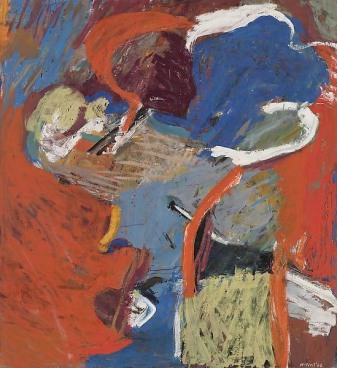 George McNeil, &quot;Lenox,&quot; 1960, Oil on canvas, 72 x 66 inches, 182.9 x 167.6 cm, A/Y#19772