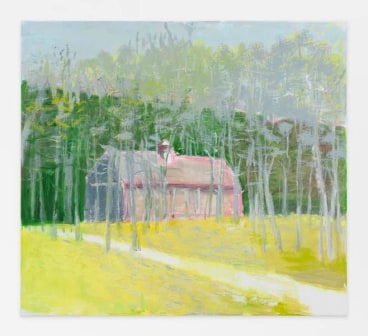 Among Young Aspens, 2015, Oil on canvas, 36 x 40 inches, 91.4 x 101.6 cm, AMY#22317