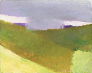 Distant Shower, 2002, Oil on canvas, 30 x 36 inches, 76.2 x 91.4 cm, A/Y#13046