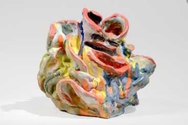 Slow Ride, 2012, Glazed ceramic, 12 x 12 x 11 inches, 30.5 x 30.5 x 27.9 cm, A/Y#20655
