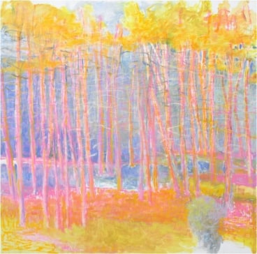 Quarter Mile View, 2014, Oil on canvas, 64 x 64 inches, 162.6 x 162.6 cm, A/Y#21565