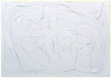 Movement (Seated figure with Yellow Edges), 2015, Oil on linen, 59 x 84 inches, 149.9 x 213.4 cm, A/Y#22364