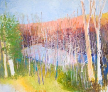 Upper Potomac, 2011, Oil on canvas, 52 x 60 inches, 132.1 x 152.4 cm, A/Y#19656