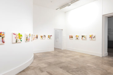 Installation view:&nbsp;parsen und module, 2018, Mus&eacute;e d&#039;Art Moderne de la Ville de Paris.