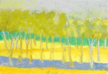 Yellow Predominates, 2014, Oil on canvas, 18 x 26 inches, 45.7 x 66 cm, A/Y#21459
