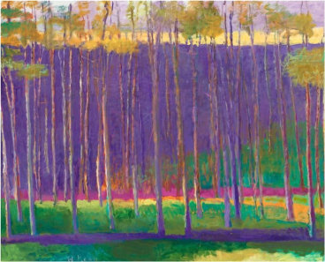 Tall Pines, 1999, Oil on canvas, 68 x 84 inches, 172.7 x 213.4, A/Y#21159