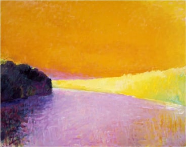 Hot Summer, 1990, Oil on canvas, 52 x 66 inches, 132.1 x 167.6 cm, A/Y#21548
