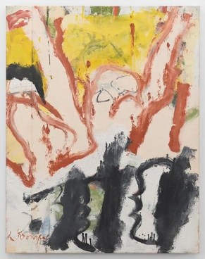 Willem de Kooning, Untitled (Man in Water), c. 1970, Oil on paper mounted on canvas, 41 1/2 x 32 1/2 inches, 105.4 x 82.6 cm, AMY#27790