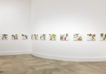 Installation view:&nbsp;parsen und module, 2018, Mus&eacute;e d&#039;Art Moderne de la Ville de Paris.