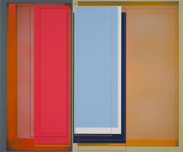 &quot;Piano Man,&quot; 2011, Acrylic on canvas, 49 x 59 inches, 124.5 x 149.9 cm, A/Y#19957
