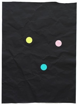 Juggler, 2014, Aluminum paper and dichroic glass, 32 x 24 inches, 81.3 x 61 cm, A/Y#21646