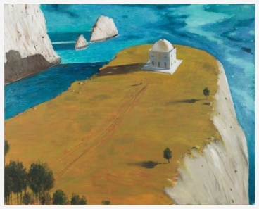 Julio Larraz, Homero en Punta Agravox, 2010, Oil on canvas, 40 x 50 inches, 101.6 x 127 cm, A/Y#22086