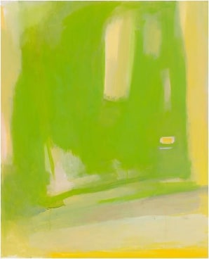 &quot;Verde,&quot; 1998, Oil on canvas, 52 x 42 inches, 132.1 x 106.7 cm, A/Y#6680