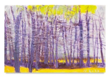 Purple Trees, 2015, Oil on canvas, 20 x 30 inches, 50.8 x 76.2 cm, AMY#28184