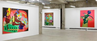 Installation view of &lsquo;Pop to Punk,&rsquo; on view at Venus Over Manhattan through April 18., COURTESY VENUS OVER MANHATTAN