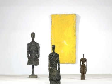 Giacometti, Twombly, West