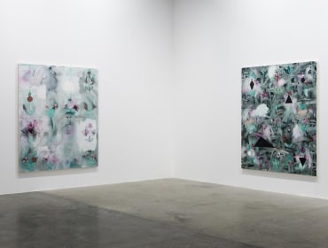 Palimpsest: Unstable Paintings for Anxious Interiors