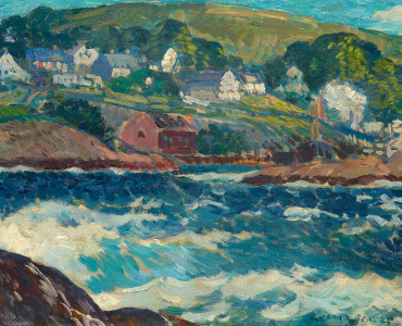horizontal view of cove 