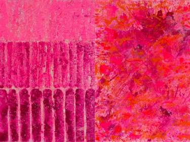 J. Steven Manolis, Flamingo Series, Abstract Expressionism Paintings for sale at Manolis Projects Art Gallery, Miami Fl